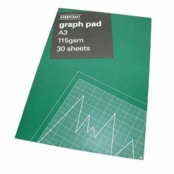 Coupon 🤩 Hobbycraft Graph Paper Pad A3 30 Sheets ✨