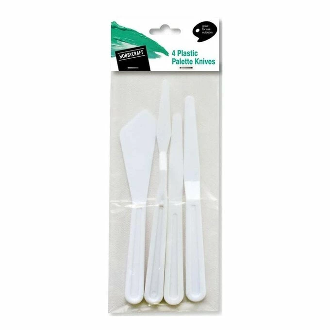 Cheapest π Hobbycraft Plastic Palette Knives 4 Pack βοΈ 1 Cheapest π Hobbycraft Plastic Palette Knives 4 Pack βοΈ