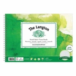 Budget 🤩 Daler-Rowney Langton Watercolour Spiral Pad 14 X 10 Inches 😉