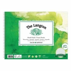 Best Pirce 🧨 Daler-Rowney Langton Watercolour Spiral Pad 16 X 12 Inches 🔥