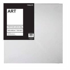Hot Sale 🧨 Hobbycraft Stretched Canvas 40.6cm X 40.6cm ✨