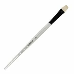 Budget 🌟 Daler-Rowney Long Handle Bristle Bright Graduate Brush Size 10 White 🎉