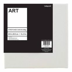 Brand new 🧨 Hobbycraft Stretched Canvas 20cm X 20cm 🌟