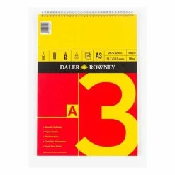 Hot Sale 💯 Daler-Rowney A3 Smooth Cartridge Spiral Pad 🌟