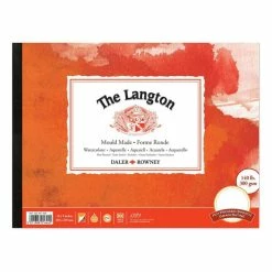 Brand new ⌛ Daler-Rowney Langton Watercolour Hot-Pressed Paper 30.5cm X 23cm 👍