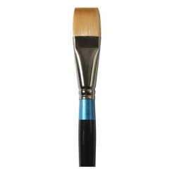 New 😀 Daler-Rowney Aquafine Brushes Short Flat 1 🎁