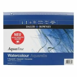 Budget 🌟 Hobbycraft Daler-Rowney Aquafine Watercolour Block 12 Sheets 🤩
