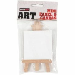 Discount ❤️ Hobbycraft Mini Easel And Canvas 12cm X 7cm ✔️ -Hobbycraft Sales 613454 1000 3 mini easel and canvas 12cm x 7cm