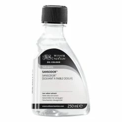 Best Sale 🎉 Winsor & Newton Sansodor Low Odour Solvent 250ml 👍