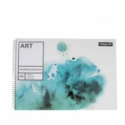 Budget ✨ Hobbycraft Watercolour Paper Pad A3 10 Sheets ✨