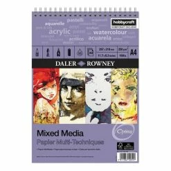 Top 10 🔔 Daler-Rowney Mixed Media Spiral Pad A4 🥰