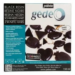 Best Pirce ❤️ Pebeo Gedeo Black Resin 150ml 🛒