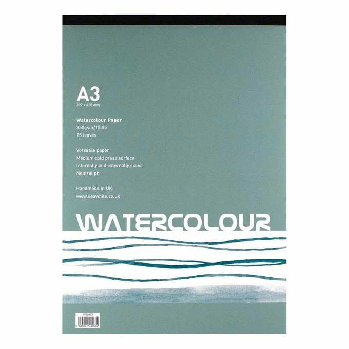 Brand new ๐ Seawhite Watercolour Paper Pad A3 โญ 1 Brand new ๐ Seawhite Watercolour Paper Pad A3 โญ