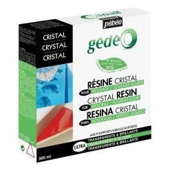 New ⌛ Pebeo Gedeo Bio-Based Crystal Resin 300ml 👍