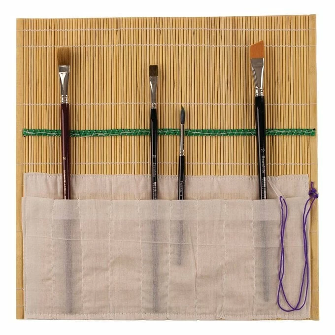 Outlet ✔️ Seawhite Bamboo Brush Roll ✔️ 2 Outlet ✔️ Seawhite Bamboo Brush Roll ✔️ - Image 2