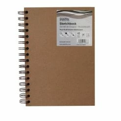 Cheapest 🌟 Seawhite A5 Portrait Eco Kraft Sketchbook 😍