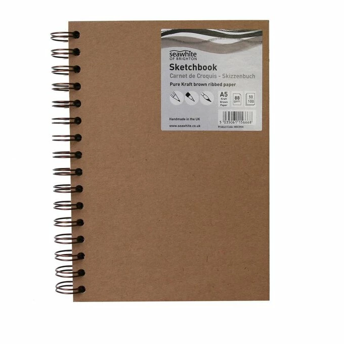 Cheapest ๐ Seawhite A5 Portrait Eco Kraft Sketchbook ๐ 1 Cheapest ๐ Seawhite A5 Portrait Eco Kraft Sketchbook ๐