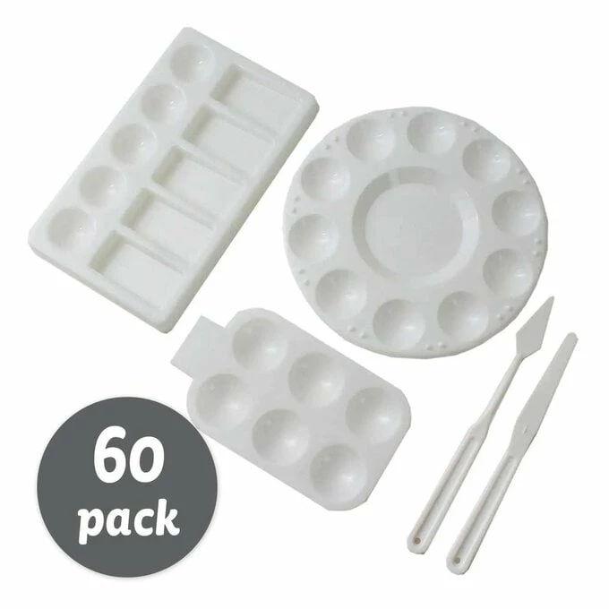 Outlet π Hobbycraft Palette And Knives Set 60 Piece Bundle π 1 Outlet π Hobbycraft Palette And Knives Set 60 Piece Bundle π