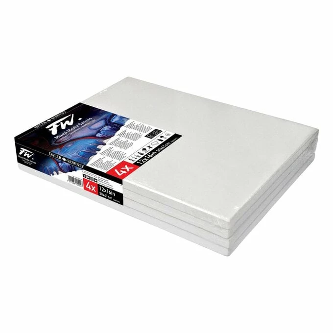 Hot Sale π Daler-Rowney Mixed Media Canvases 30.5cm X 41cm 4 Pack β 2 Hot Sale π Daler-Rowney Mixed Media Canvases 30.5cm X 41cm 4 Pack β - Image 2