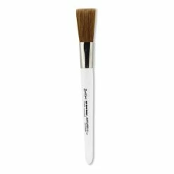 Best deal 🛒 Bob Ross Half-Size Round Brush 0.5 Inches ✨
